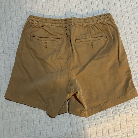 Goodthreads 7 inch Inseam Pull-on Stretch Canvas Short Flat-Front, Kaki Size XS - Picture 5 of 6